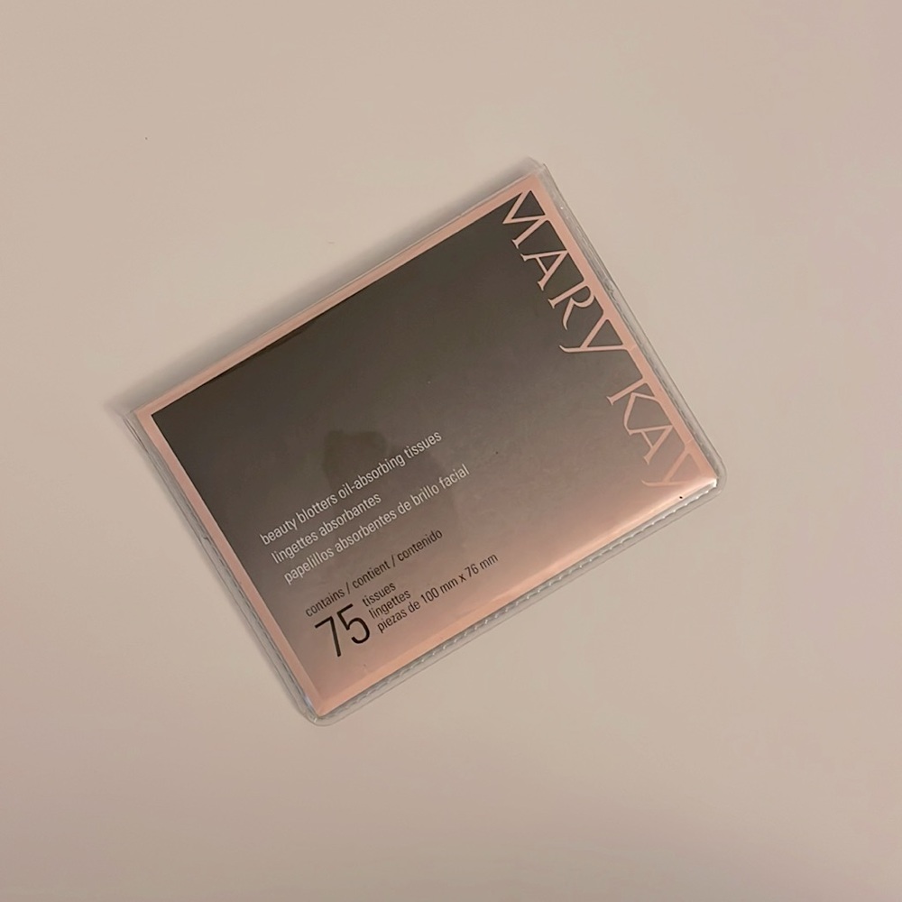 Mary Kay beauty blotters oil-absorbing tissues